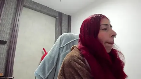 selene_red_ webcam model stream image