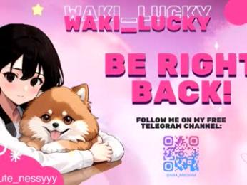 waki_lucky webcam model stream image