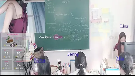 _Math_ webcam model stream image