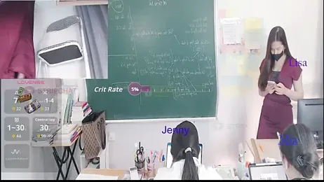 _Math_ webcam model stream image