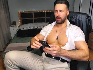 Mike Abbs webcam flirt4free model stream image
