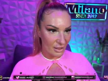 TamaraMilano webcam model stream image