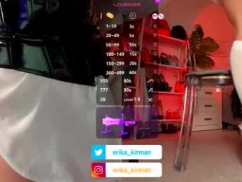 erika_kirman webcam chaturbate model stream image