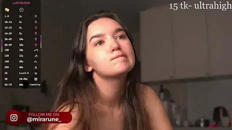 Mirarune webcam stripchat model stream image