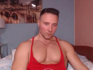 Hunky Muscle webcam flirt4free model stream image