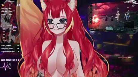 LewdFoxy_VT webcam model stream image
