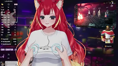 LewdFoxy_VT webcam model stream image