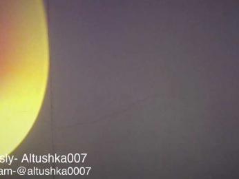 Altushka007 webcam model stream image