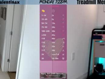 milavalentinax webcam chaturbate model stream image