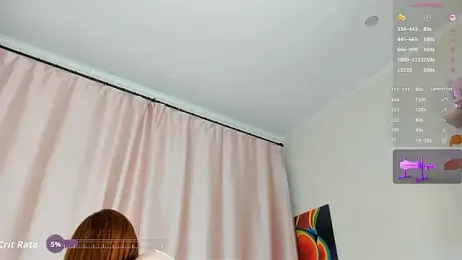 HeyGinger webcam model stream image