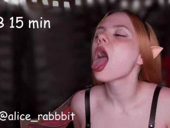 AliceRabbit webcam model stream image