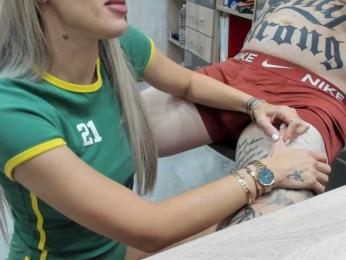 tattoo-couple webcam model stream image