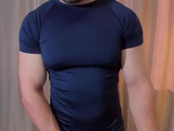 adam_muscle_ webcam model stream image